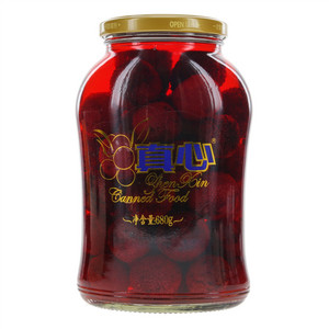真心杨梅罐头