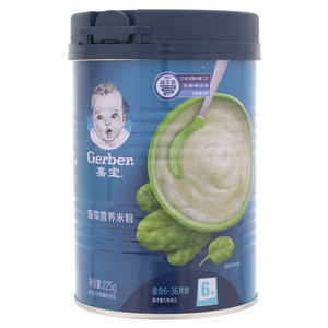Gerber嘉宝菠菜营养米粉
