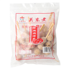 立圆食品关东煮牛肉风味丸