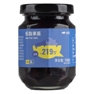鲨鱼菲特蓝莓低脂果酱