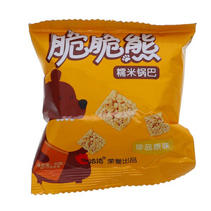 脆脆熊糯米锅巴原味20g