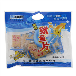 舟水联美味手撕鱿鱼片450g