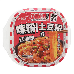 田小花红油味嗦粉土豆粉
