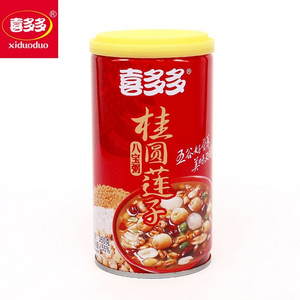 喜多多桂圆莲子八宝粥罐头