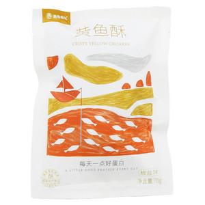 西布船长椒盐味黄鱼酥