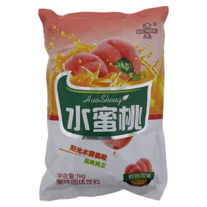 浩生水蜜桃味果味固体饮料