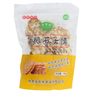 多哲麻孜然味杂粮石子馍