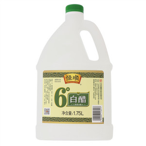 1.75LPET圆壶恒顺餐饮用牌白醋