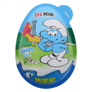 邦辰蓝精灵含新奇玩具趣享蛋