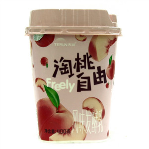 天润淘桃自由风味发酵乳