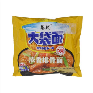思圆大袋面浓香排骨面