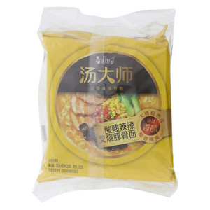 康师傅汤大师酸酸辣辣豚骨面