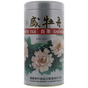 中茶蝴蝶牌盛牡丹白茶
