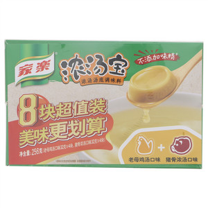 家乐 浓汤宝 老母鸡+猪骨(N) 12X(4X32G+4X32G)