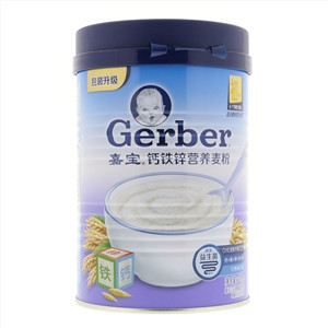 嘉宝钙铁锌营养麦粉225g