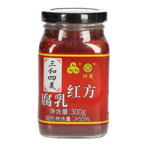三和四美红方腐乳(发酵性豆制品)