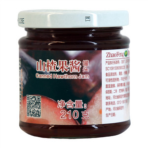 兆丰山楂酱罐头
