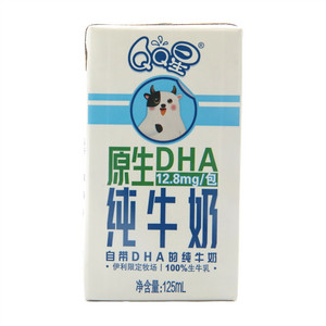 伊利QQ星原生DHA纯牛奶