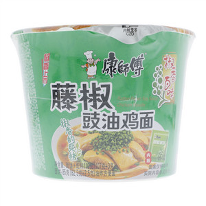 康师傅藤椒豉油鸡面