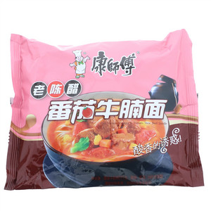康师傅老陈醋番茄牛腩面