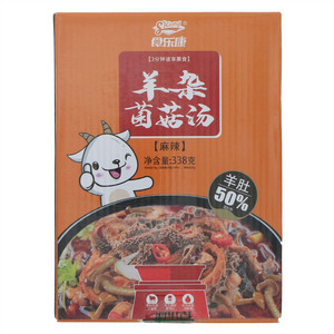 食乐康麻辣羊杂菌菇汤