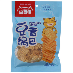 百吉猫酱香牛肉味豆香锅巴