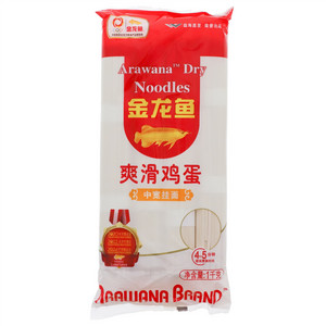 金龙鱼爽滑鸡蛋中宽挂面