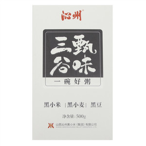 沁州三甄谷味（黑小米、黑小麦、黑豆混合品）