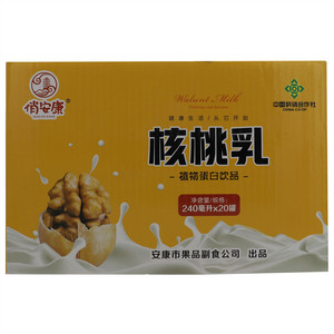 俏安康核桃乳植物蛋白饮品