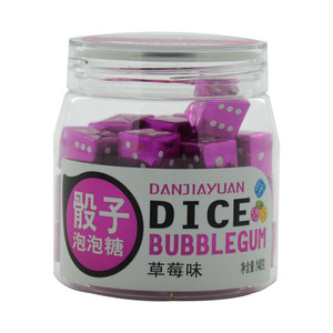 骰子泡泡糖（草莓味）