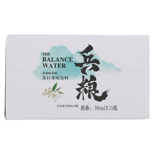 兵粮茉莉绿茶味苏打果味饮料