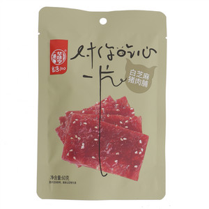 60g白芝麻猪肉脯