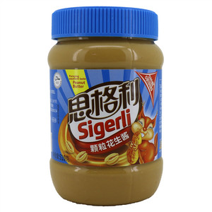 思格利颗粒花生酱
