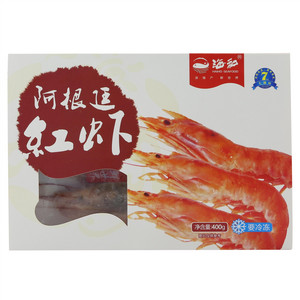 海和七道鲜鲜冻阿根廷红虾