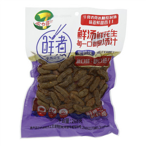 农七哥黑鸭味鲜汤鲜花生