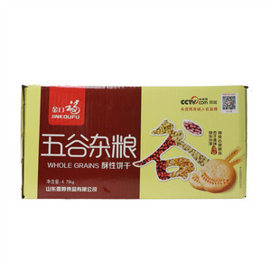 金口福酥性饼干（五谷杂粮饼干）