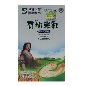 贝莱可亲铁锌钙核桃有机米乳