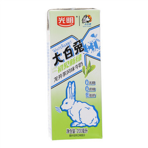 光明大白兔龙井茶风味牛奶 200ml