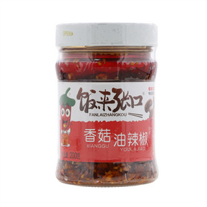 桃园建民饭来张口香菇油辣椒