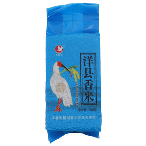 朱鹮湖洋县香米
