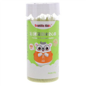 Beatific Kids发酵菠菜味空心面