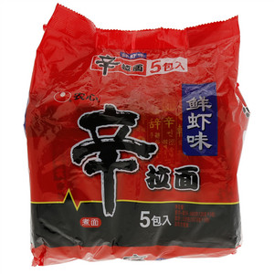 农心鲜虾味辛拉面
