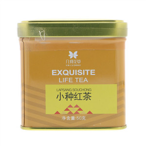 几何花草小种红茶50克