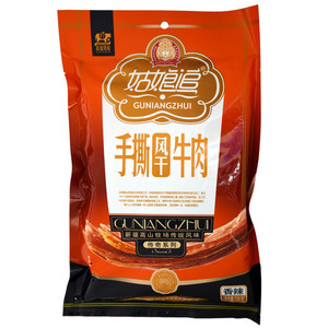 姑娘追手撕风干牛肉（香辣味）