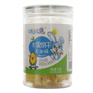 咔叽兔玉米味水果饼干