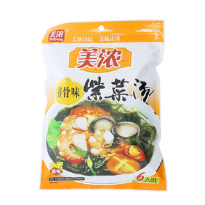 美浓排骨味紫菜汤6人份72g