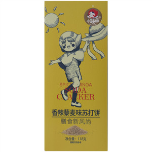 小联萌香辣藜麦味苏打饼