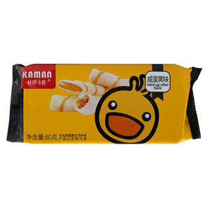 80g小曼脆皮蛋卷-咸蛋黄味