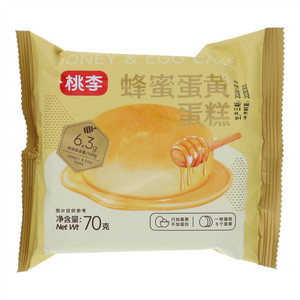 桃李蜂蜜蛋黄蛋糕