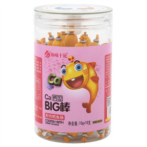鱼味十足钙世BIG棒（虾肉鳕鱼肠）